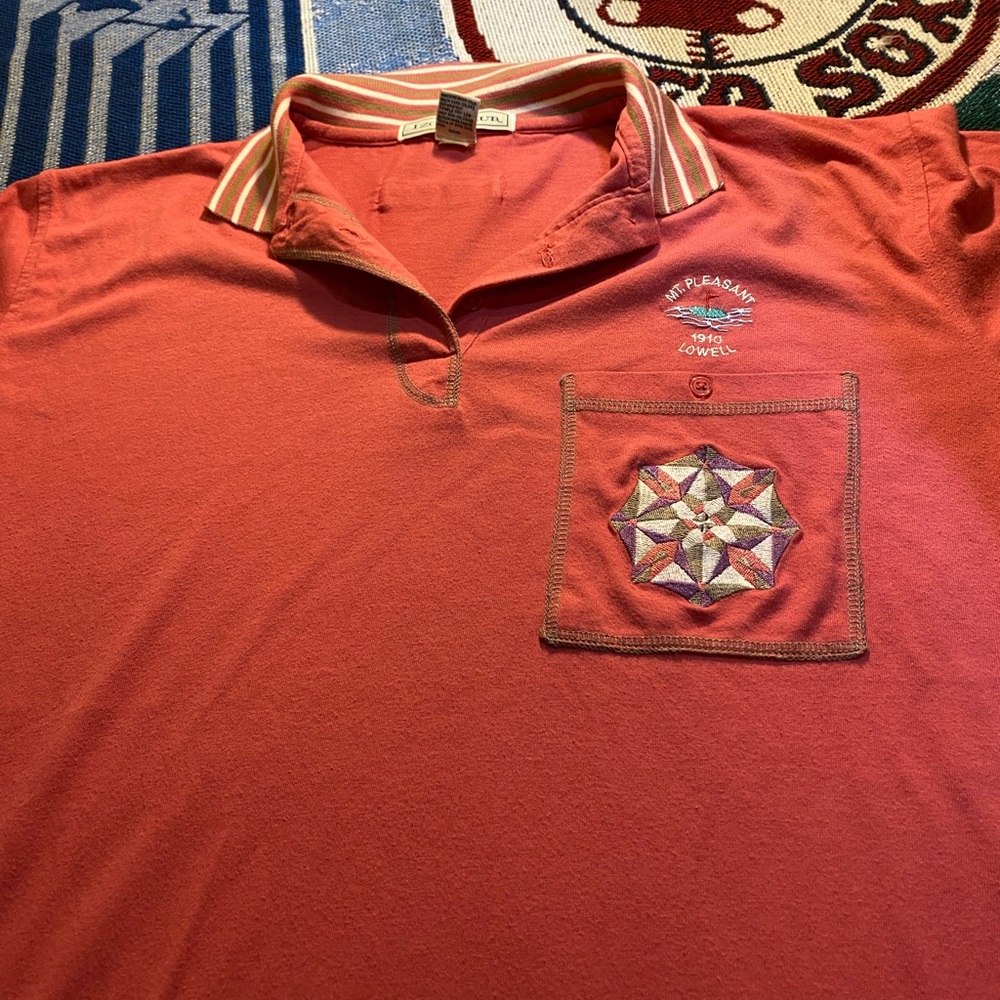 Vintage IZOD polo tee size medium